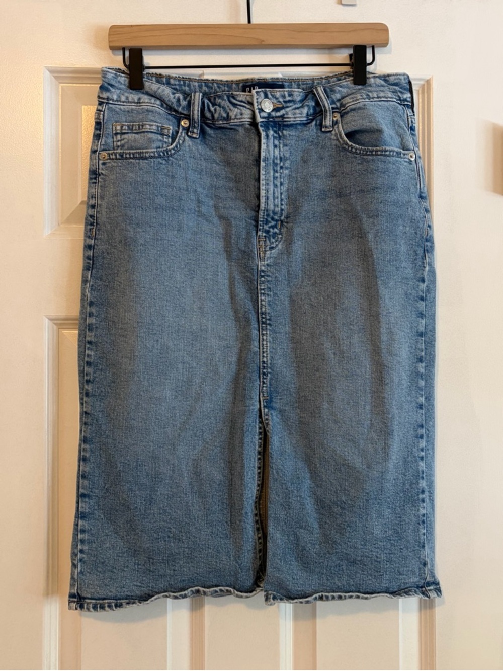 Gap Denim Midi Skirt